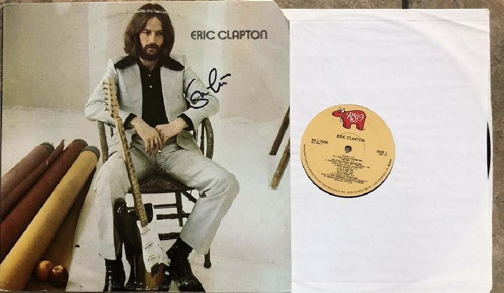 Eric Clapton- Signed Record Album