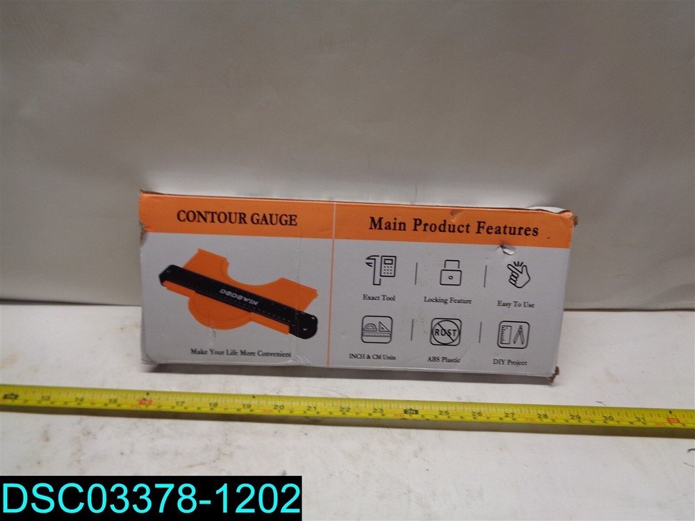 Contour Gauge Duplicator Profile Copy Tool with Lock Mark&Cut Measuring