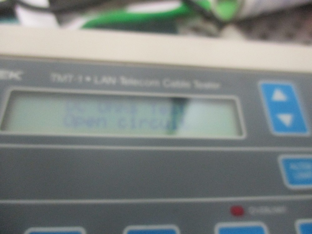 Wavetek Model: TMT-1 Type IV LAN Telecom Cable Tester with Manual