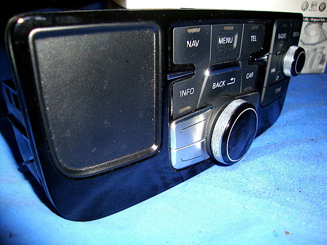 Audi 4H S8 A8 Control Panel 4H1919600B MMI Touchpad Interface Control Panel