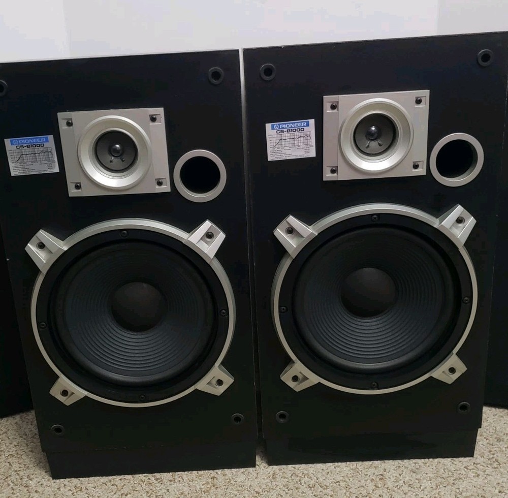2 Pioneer Model CS-B1000 Speakers
