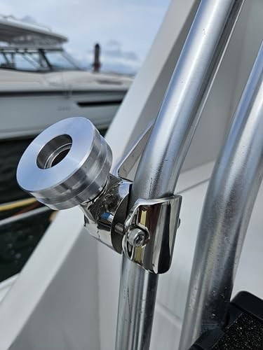 Marine-Grade Adjustable Rail Mount for Starlink Mini Antenna - Flat Dish Base