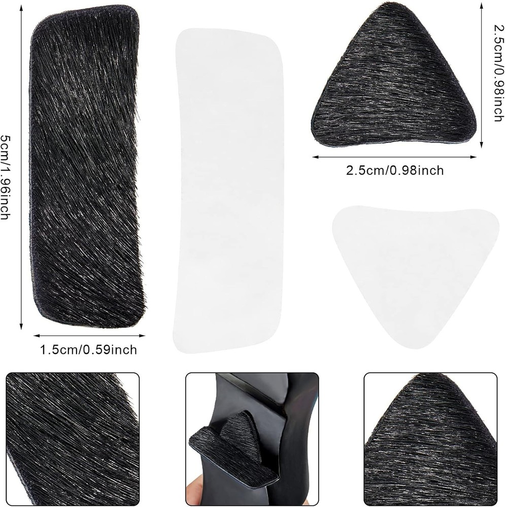Archery Arrow Rest - Self-Adhesive Fur for Improved Shooting Precision