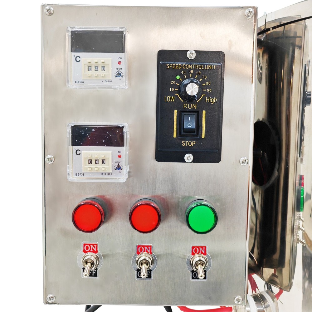 220V 30L Liquid Paste Heating Mixer Jacketed Kettle Stirring Heating Tank
