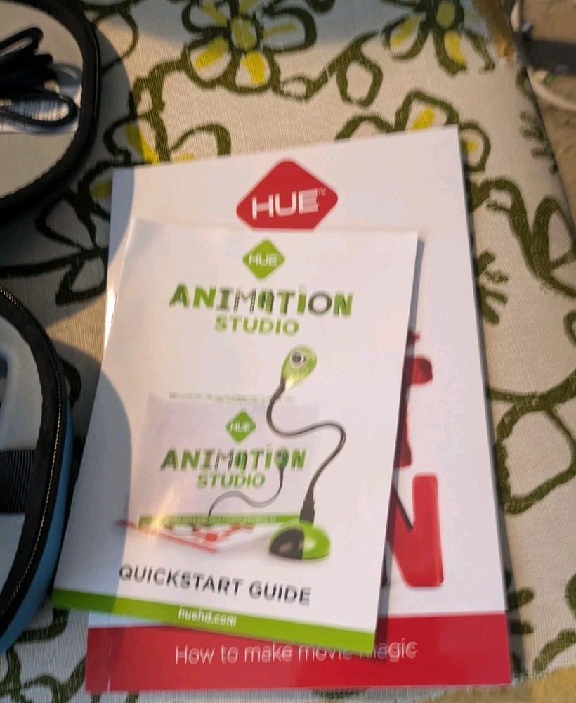 HUE Animation Studio Stop Motion Kit USB Camera Software & Book Complete No Code