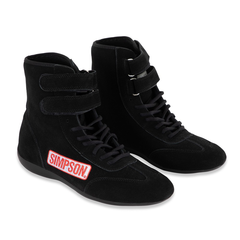 28650BK Simpson Racing Hightop Shoes