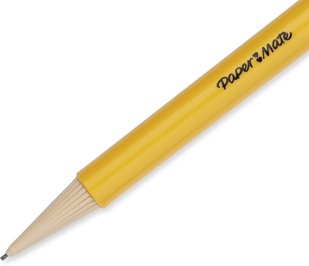 SharpWriter Mechanical Pencils, 0.7mm, HB #2, Yellow, 12 Count