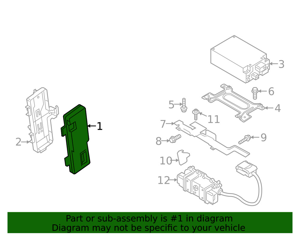 Genuine Audi Control Module 4KE-915-233-M