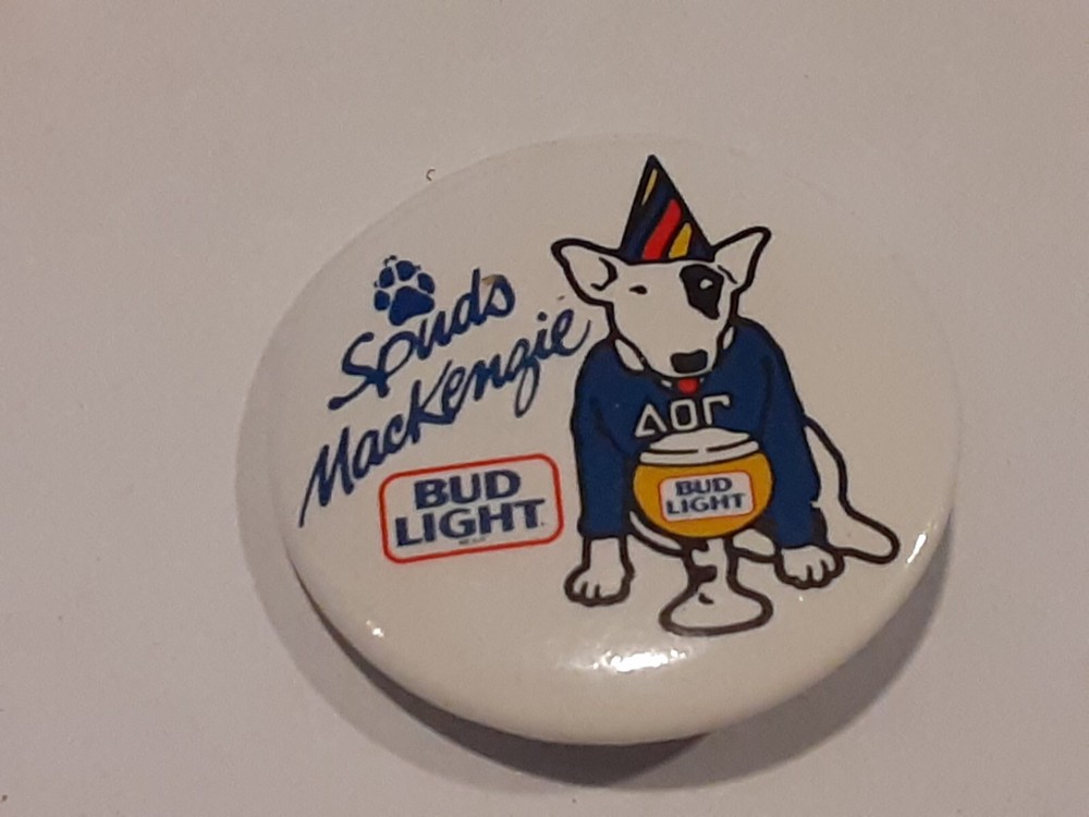 Bud Light-Beer-Spuds pinbacks/button