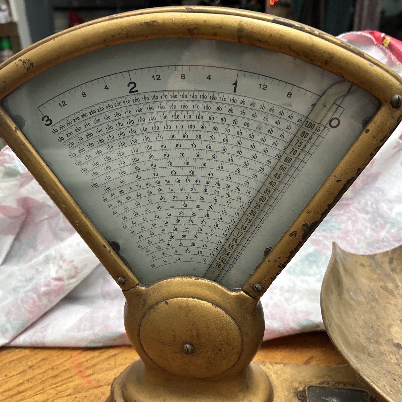 ANTIQUE 3 LB SCALE STANDARD COMPUTING SCALE CO DETROIT MICH USA G3D