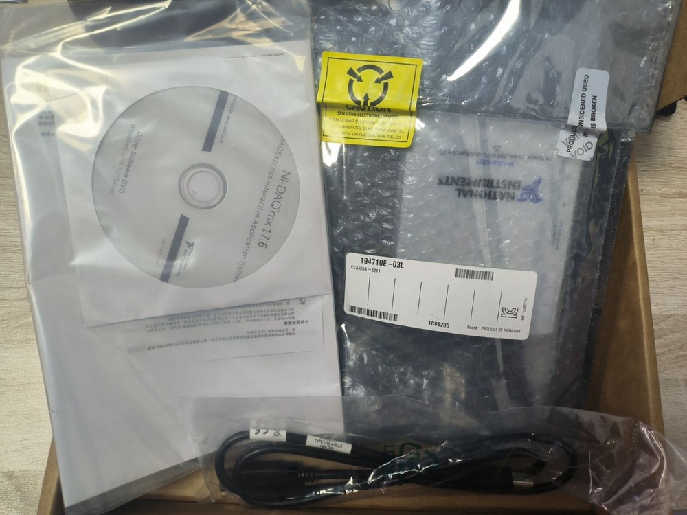New NI USB-6211 Data Acquisition Card 779676-01 M Series Multi-Function DAQ Card
