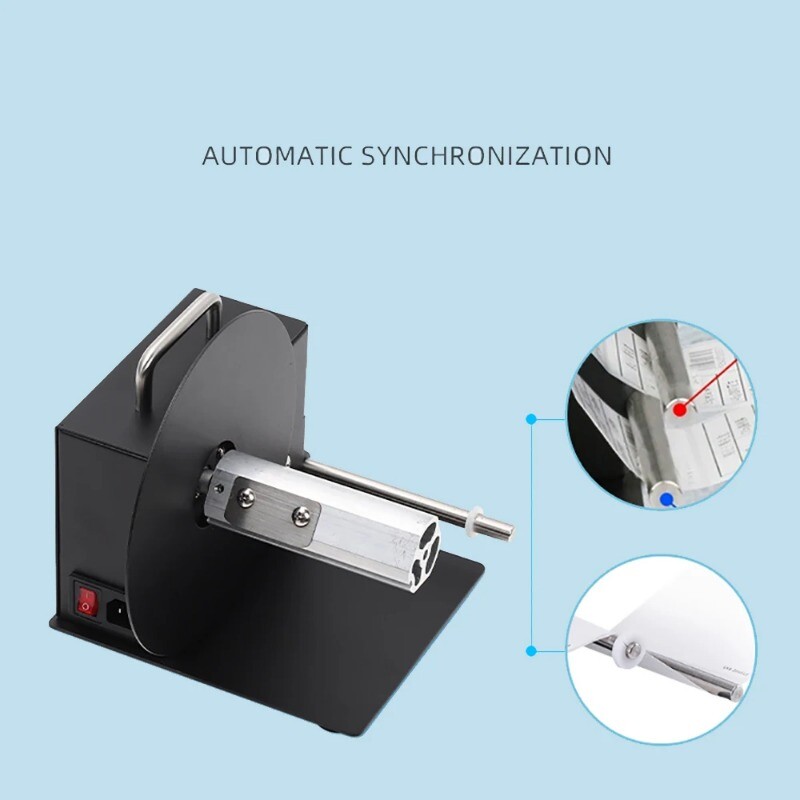 R3Pro Automatic Label Rewinder Two-Way Label Electric Rewinding Machine