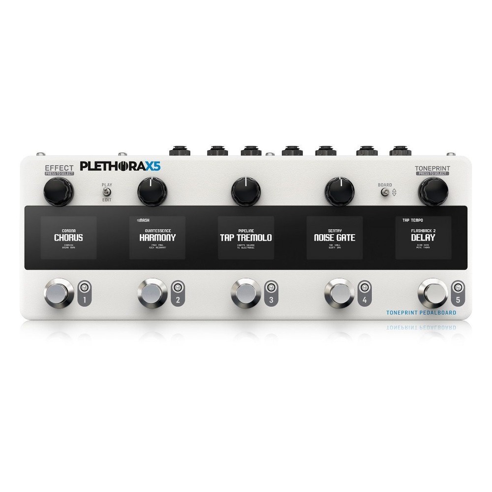TC Electronic PLETHORA X5 TonePrint Multi-FX Pedalboard