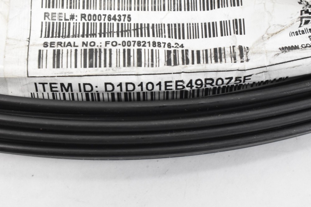Corning Optical Cable 75' 1F ROCFDRP Push Lok Optitipmta Fast Access Technology