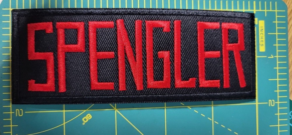 Ghostbusters Name Tag Spengler Cosplay/Costume/Uniform patch