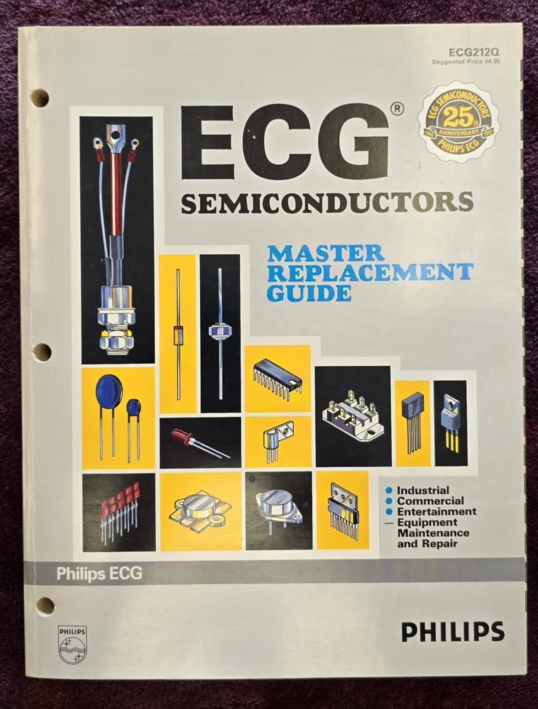 Philips ECG Semiconductors Master Replacement Guide 212Q