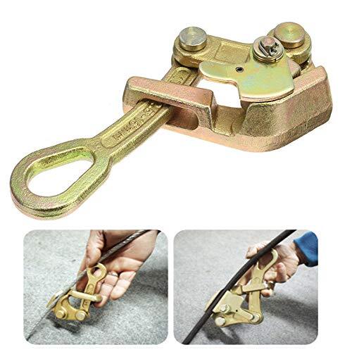 Cable Grip Wire Gripper Steel Puller Tool for Wire Rope, Pulling 2204 Lb(1 Ton)