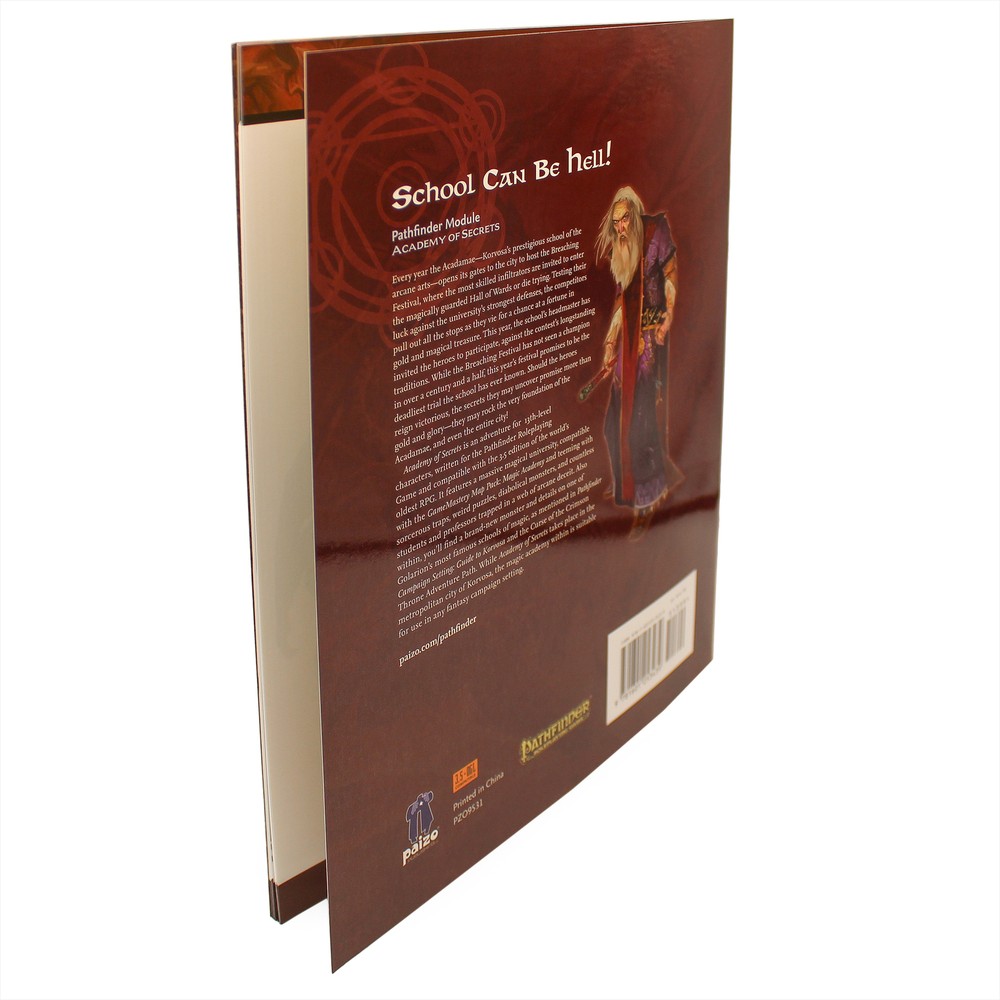 Pathfinder (RPG) Module: Academy of Secrets