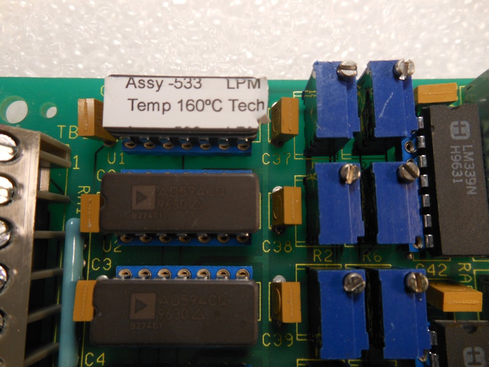 Semitool 23734-533 PCB, Quad Overtemp Board, W/Setpoint