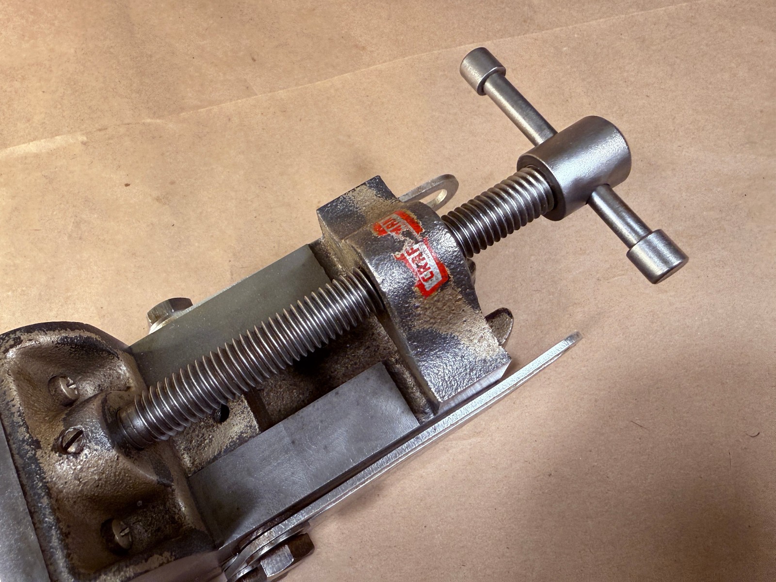 Craftsman Underline C Logo 2-1/2" Tilting Vise Machinist Drill Press Vise USA