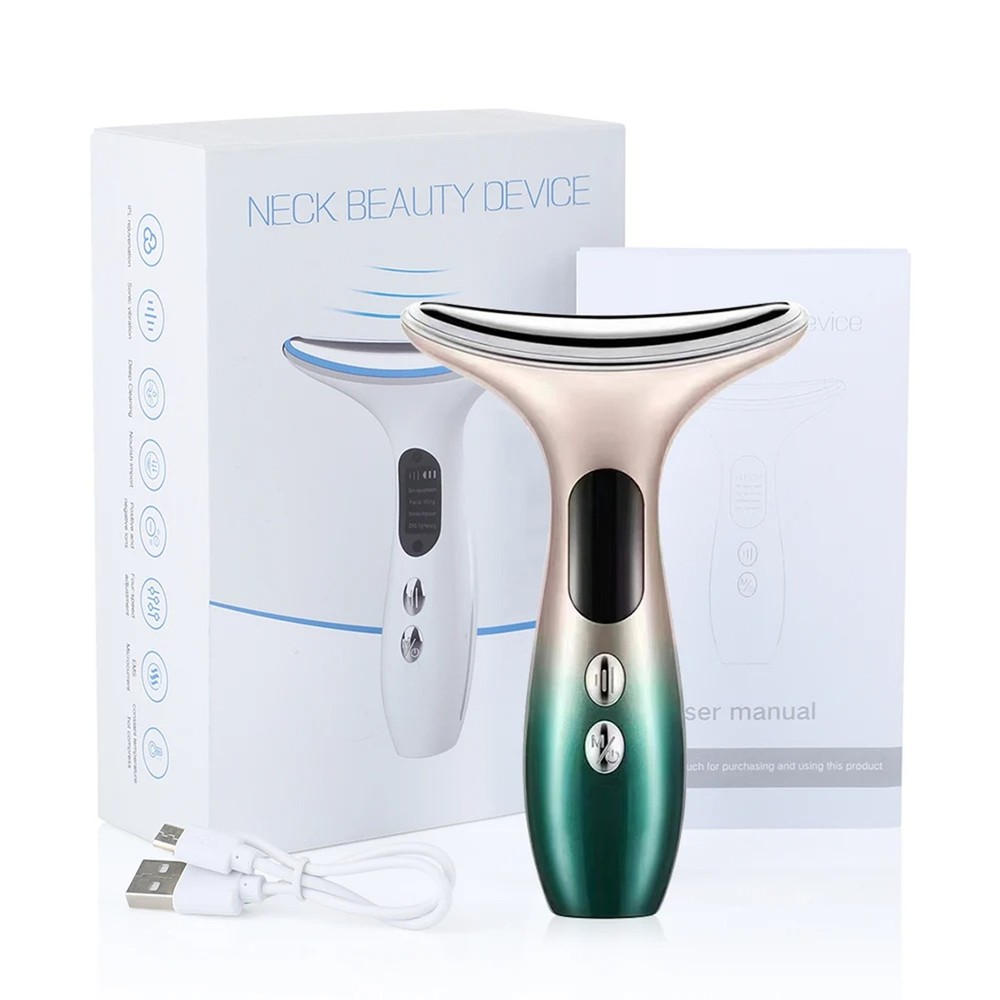 Hot LCD Neck Toning Device - White