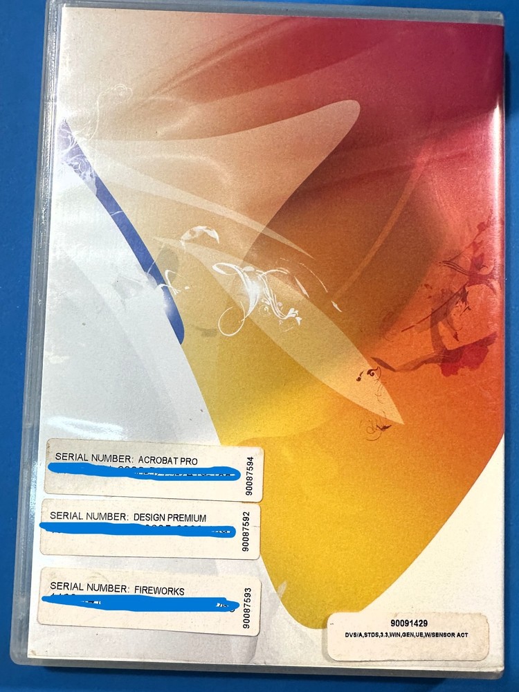 Adobe Creative Suite 3 Design Premium Macintosh OS w/ Serial Key