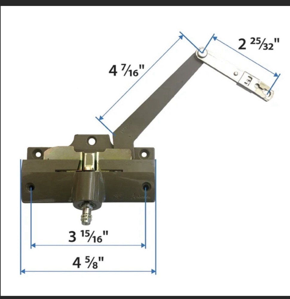 andersen casement split arm operator 1982-1995 left hand