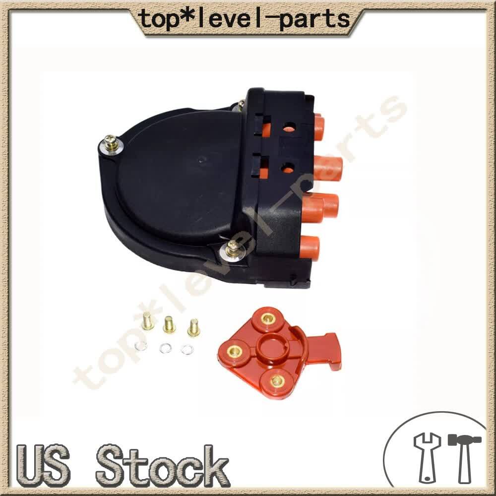 For BMW E30 E31 E32 E34 E23 E24 E28 M5 Distributor Cap & Rotor 12111734110 US