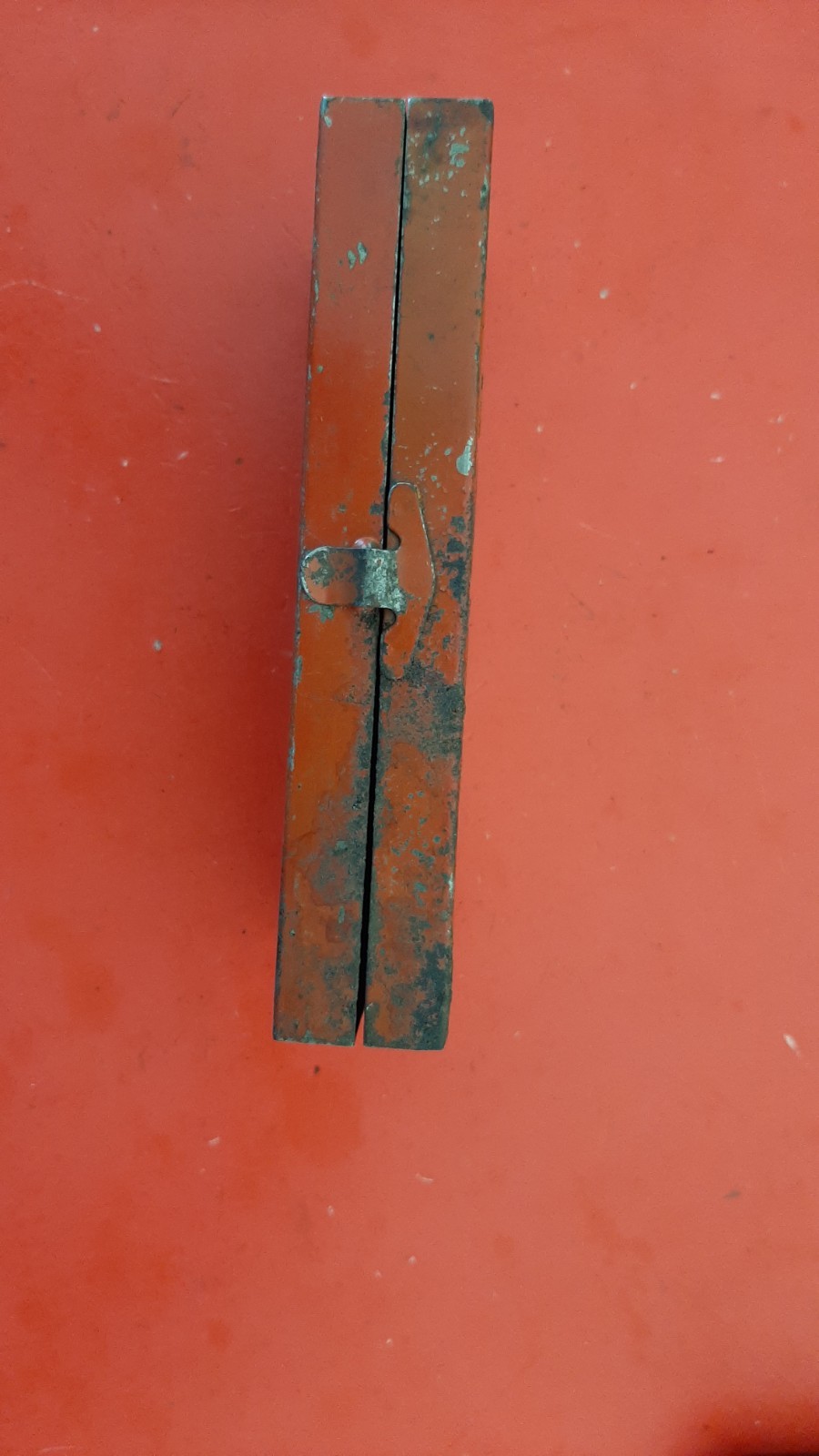 Vintage Snap-On Tools USA Socket Wrench Box Metal 6”x 2.5” Steel Case Only