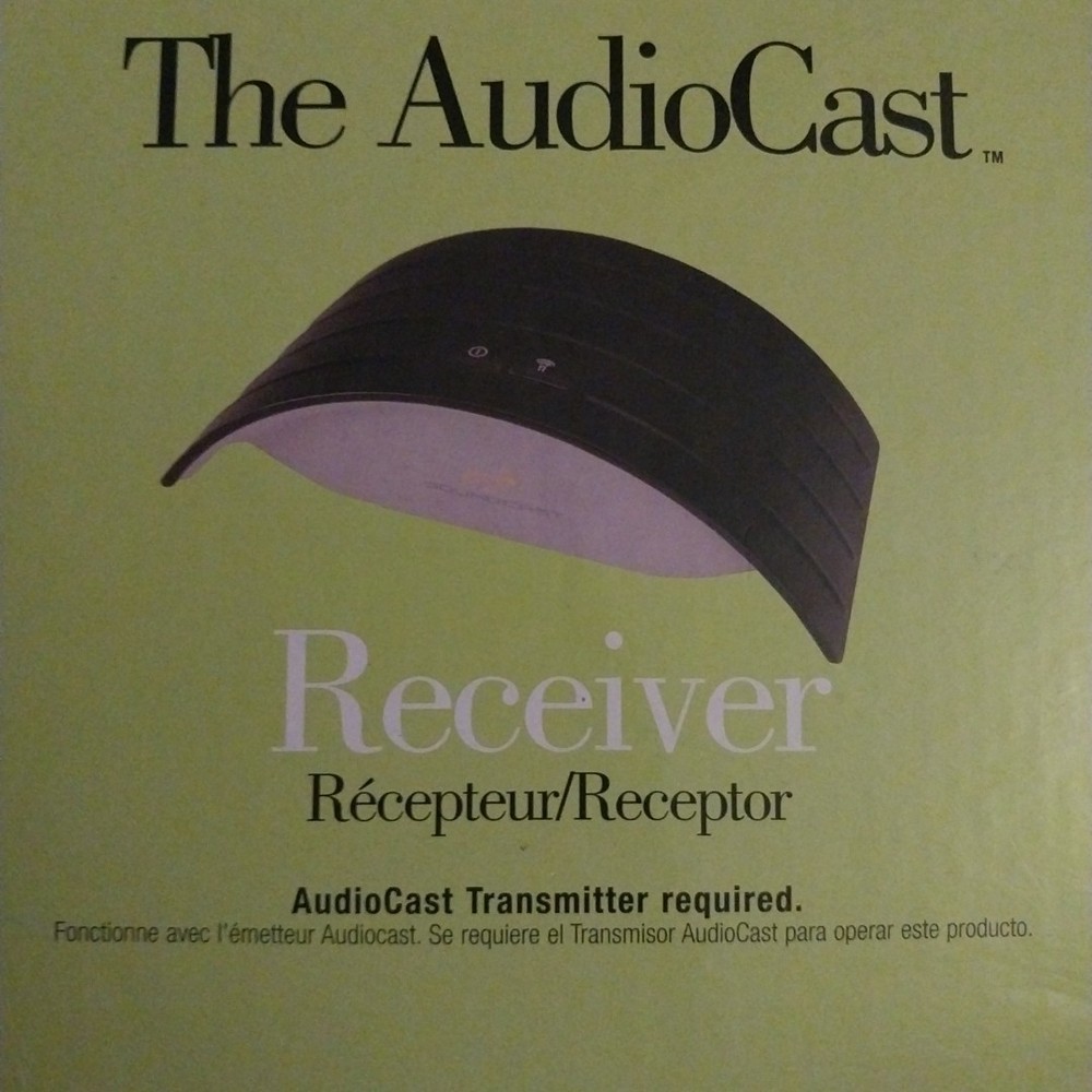 Soundcast AudioCast Wireless Audio Transmitter & Receiver Set Play Music MP3 PC