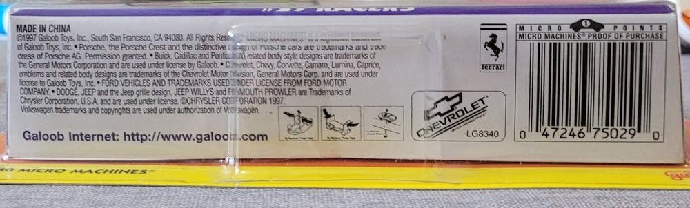 1998 Micromachines #29 Racers - New