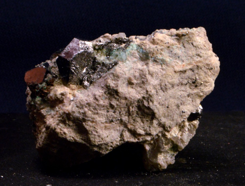 #11,078 Carrollite in matrix - Congo