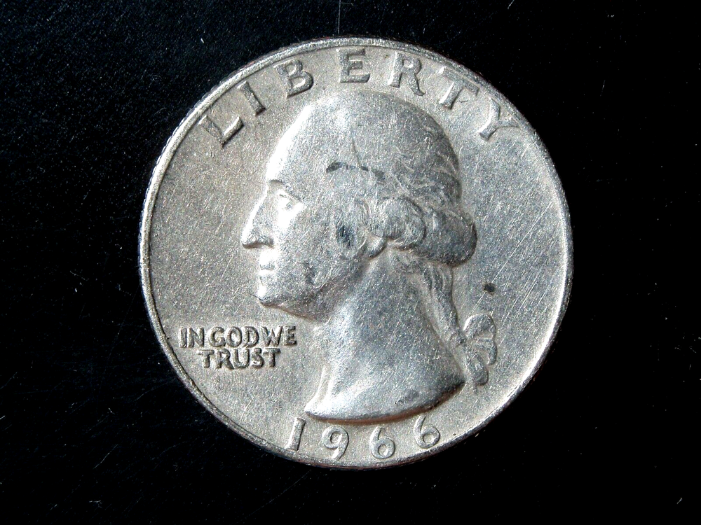1966 WASHINGTON QUARTER #4