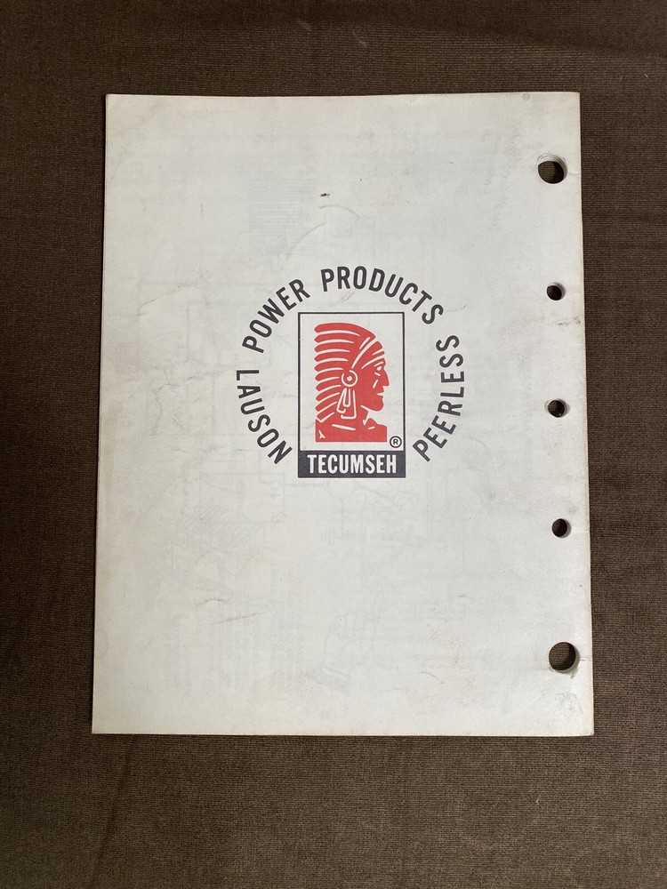 Tecumseh,Lauson,electrical trouble shooting manual 27pg