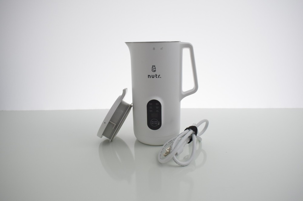 NEW Nutr Automatic Nut Plant Based Milk Maker Machine White Single Serve