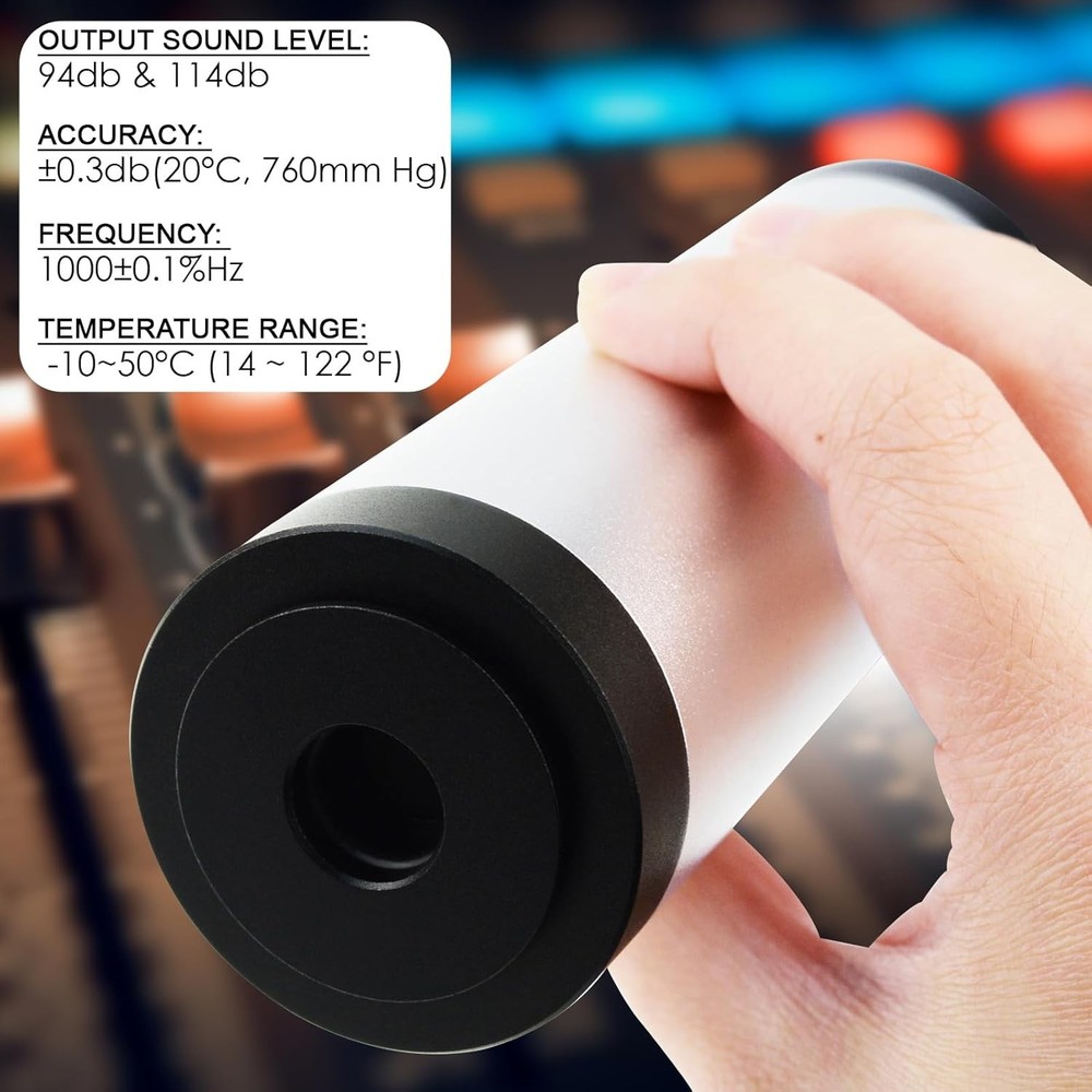 Sound Level Calibrator Decibel Meter Analog
