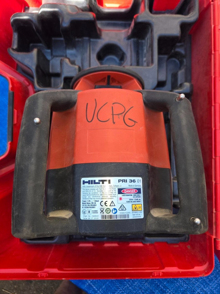 Hilti PRI 36 Internal Rotating Laser Level