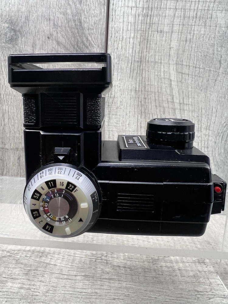 Vivitar Zoom Thyristor 285 Vari Power Shoe Mount Flash Black