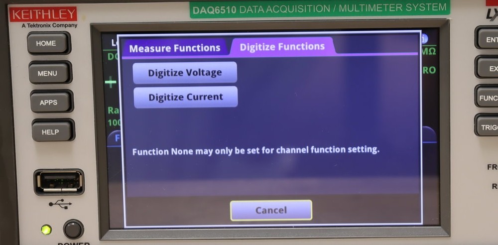 Keithley DAQ6510 Data Acquisition/Multimeter with 7701 Differential Multiplexer