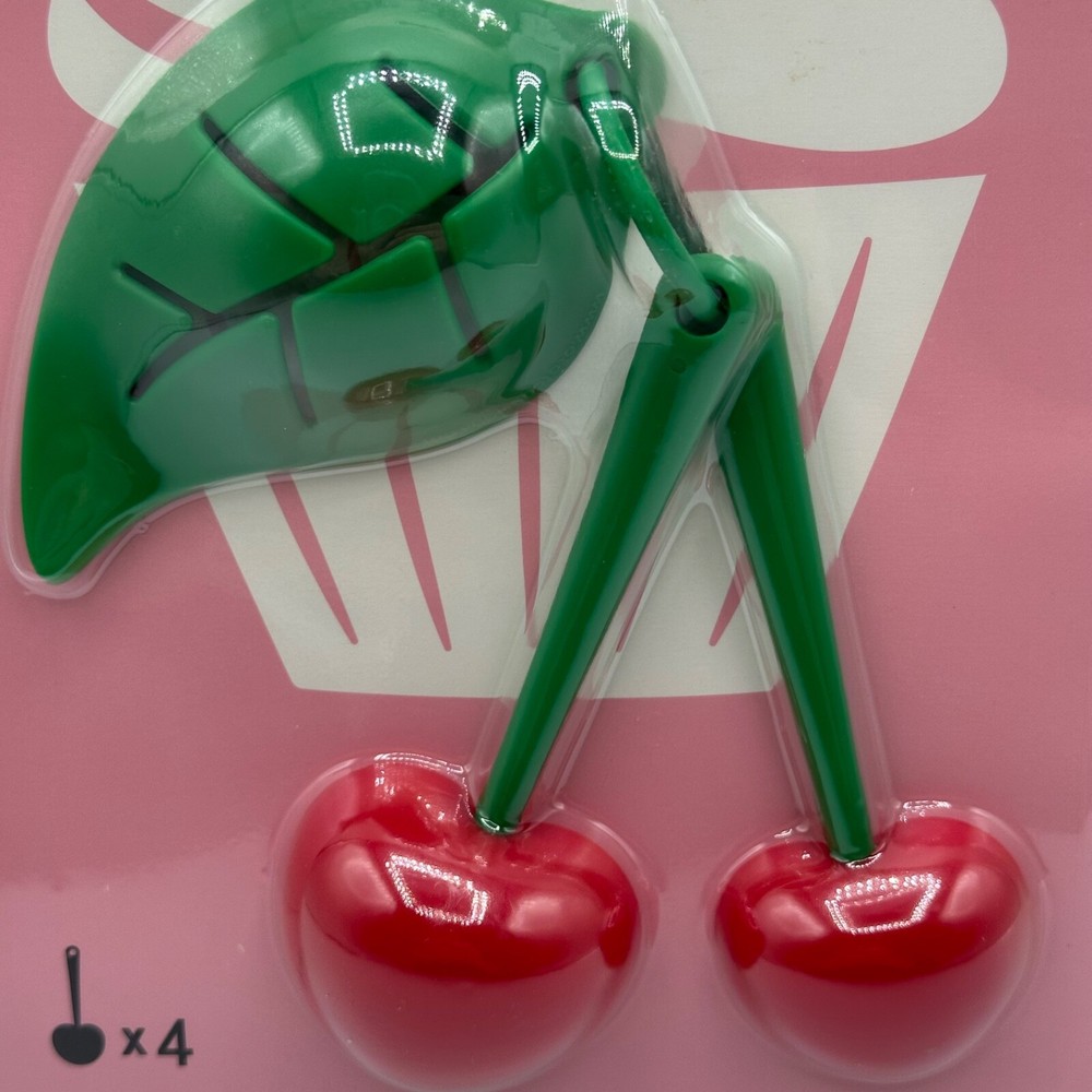 OTOTO Mon Cherry Measuring Spoons and Egg Separator ~ GREAT GIFT