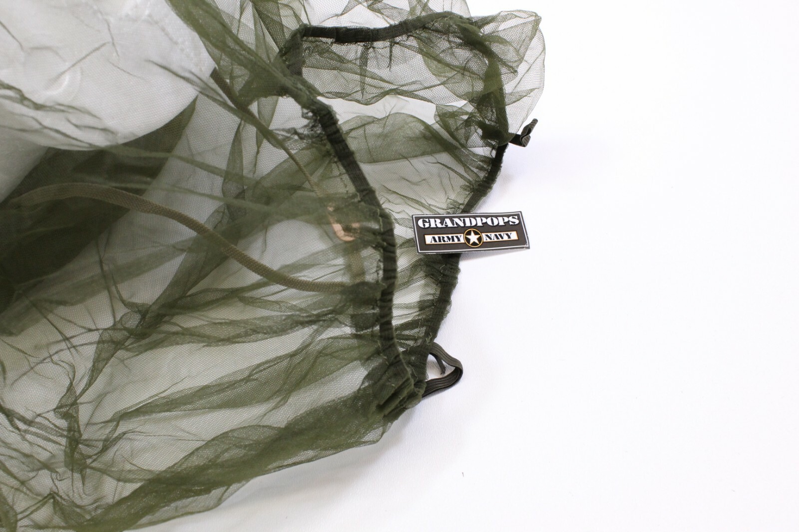 MILITARY MOSQUITO HEAD NET OPEN ON BOTH ENDS FOR JUNGLE HAT