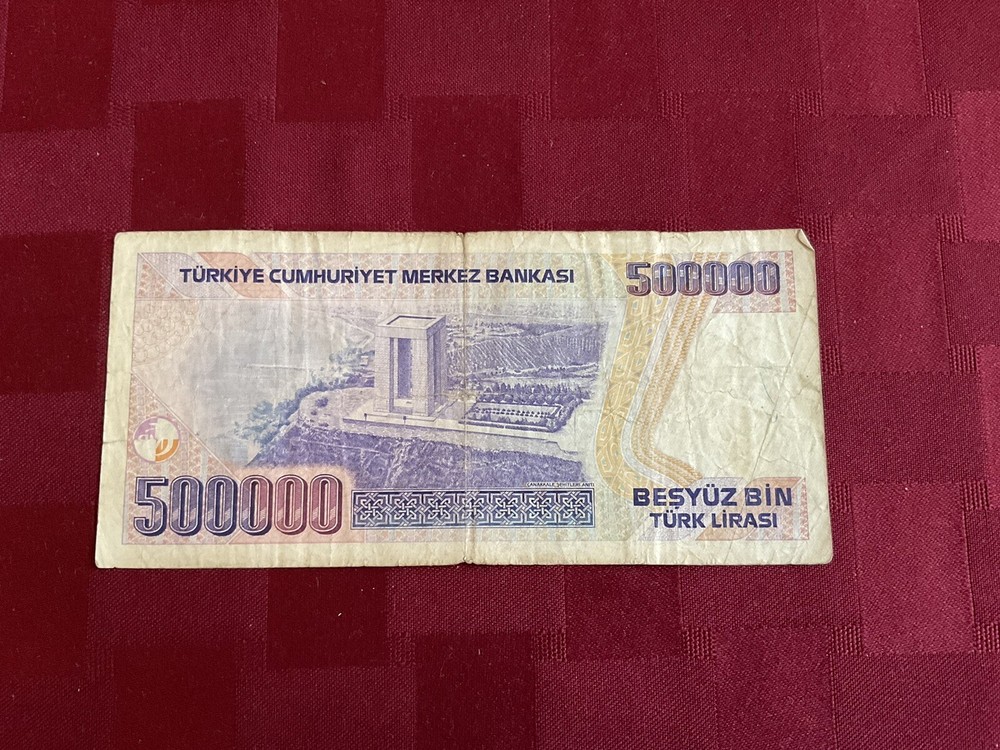 Turkey 500,000 Lira Classic Banknote