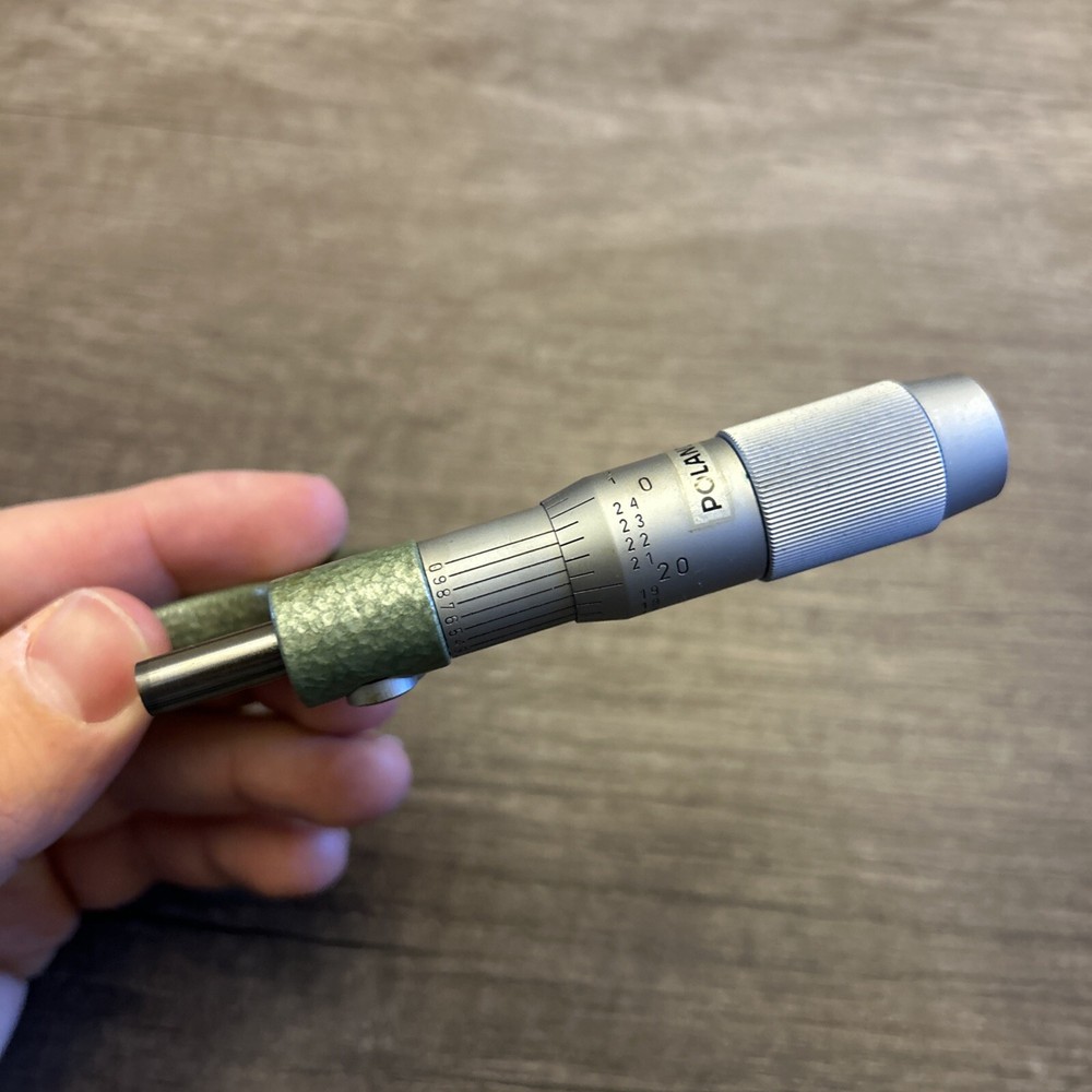 Vintage Micrometer Made In Poland