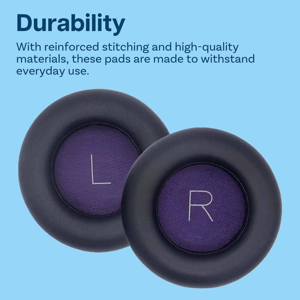 Replacement Ear Pads for Plantronics BackBeat PRO 1 - Protein PU Black
