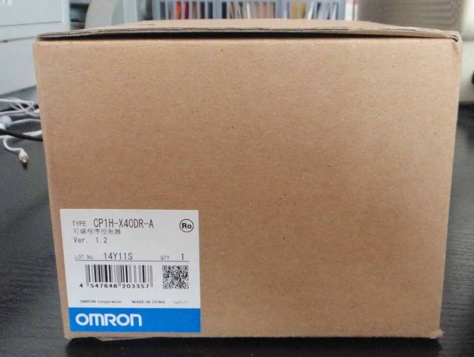 Omron CP1H-X40DR-A Programmable Controller Module Automation New in box