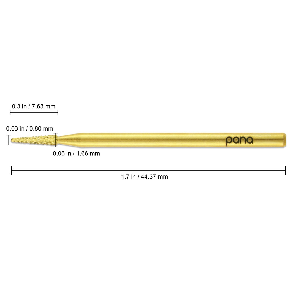 Professional Gold Sharp Point Bit Safety Nail Carbide Drill Bit Medium Grit