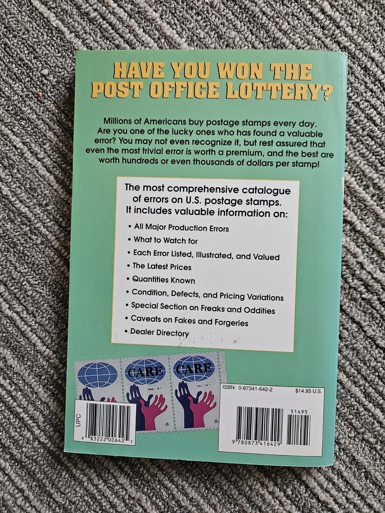 1999 Catalog of Errors on Us Postage Stamps by Datz, Stephen R.