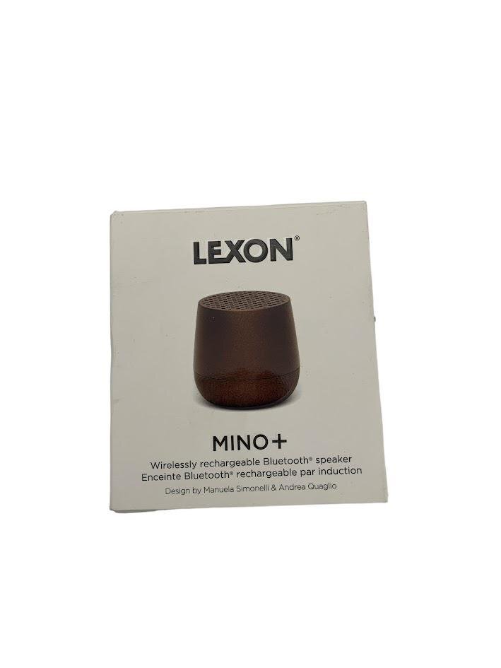 Lexon Mino+ Mini Bluetooth Speaker with Wireless Recharge