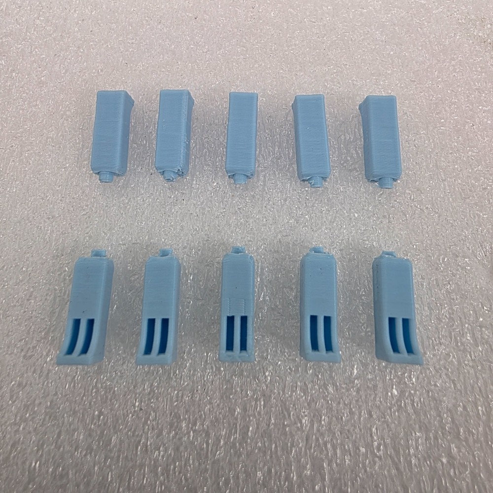(10) 3rd party Replacement blue MIC tabs for Juniper SRX-MIC networking cards