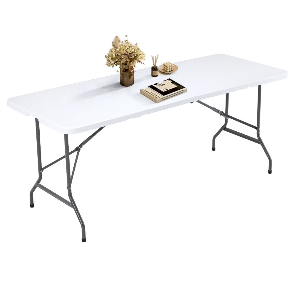 4FT Folding Picnic Table for Outdoor, Portable Fold